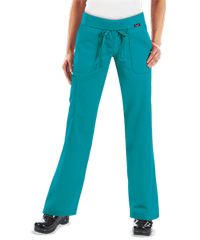 koi Comfort Morgan Women's 5-Pocket Knit Waist Cargo Scrub Pants