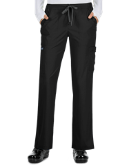 Style # K731P: BLACKkoi Basics Holly Women's 8-Pocket Cargo PETITE Scrub Pants