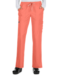 Style # K731: CORALkoi Basics Holly Women's 8-Pocket Cargo Scrub Pants