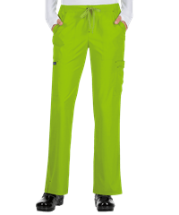 Style # K731: GRTEAkoi Basics Holly Women's 8-Pocket Cargo Scrub Pants