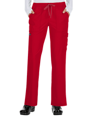 Style # K731: RUBYkoi Basics Holly Women's 8-Pocket Cargo Scrub Pants
