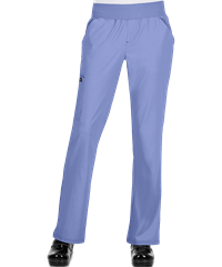 koi Basics Laurie Women's 6-Pocket Yoga PETITE STRETCH Scrub Pants