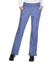 Style # K732: HEGALkoi Basics Laurie Women's 6-Pocket Yoga STRETCH Scrub Pants