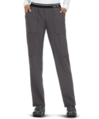 koi Next Gen On the Run Women's 7-Pocket Elastic Waist PETITE STRETCH Scrub Pants