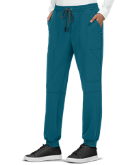 Style # K740: CARIBkoi Next Gen Good Vibe Women's 7-Pocket Jogger STRETCH Scrub Pants