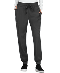 Style # K741: BLACKkoi Basics Gemma Women's 5-Pocket Cargo Jogger STRETCH Scrub Pants
