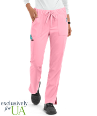 UA Exclusive koi Lite™ Women's 5-Pocket Tapered Leg Drawstring STRETCH Scrub Pants