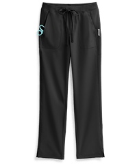 Style # K746: BLACKkoi planet Nova Women's 4-Pocket Drawstring Scrub Pants