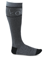 koi Heather Unisex 8-15 mmHg Compression Socks