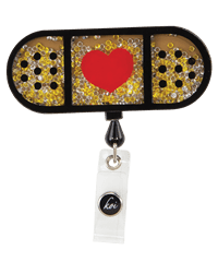 koi Band Aid Shaker Retractable Badge Reel