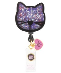 Betsey Johnson Betsey Kitty Shaker ID Badge Holder