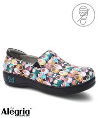 Alegria Keli Fresh Baked Black Women's Slip On Nursing Shoes