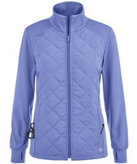 Easy STRETCH by Butter-Soft™ Keira Women's 2-Pocket Quilted Long Sleeve Scrub Jacket