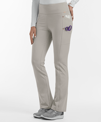 Lauderdale By UA Del Largo Ponte Women's 4-Pocket Knit Yoga STRETCH Scrub Pants