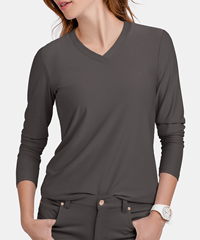 Lauderdale By UA Aurelia Women's Long Sleeve Knit STRETCH Scrub Tee