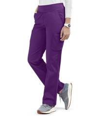 Style # KNN423: EGGPLUA Best Buy Scrubs Women’s 6-Pocket Yoga Pants