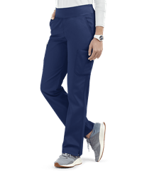 Style # KNN423: NAVYUA Best Buy Scrubs Women’s 6-Pocket Yoga Pants