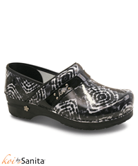 koi by Sanita Tie-Dye Professional Women's Slip On Nursing Clogs