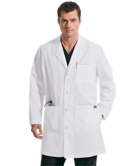 Landau Men's 5-Pocket Performance Twill Scrub Lab Coat