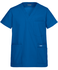 Landau Men's 5-Pocket V-Neck STRETCH Scrub Top