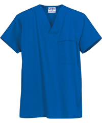 Style # L7502: ROYALLandau Unisex 1-Pocket Reversible Scrub Top