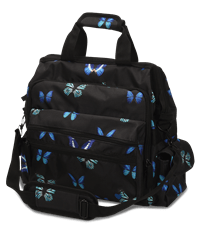 Nurse Mates Ultimate Midnight Butterfly Nursing Bag