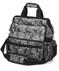 Nurse Mates Jacquard Sparkle Butterfly Ultimate Nursing Bag 
