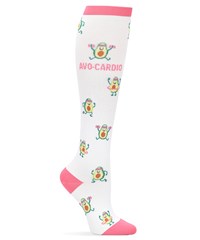 Nurse Mates Avo-Cardio Women's 12-14 mmHg Light Compression Socks