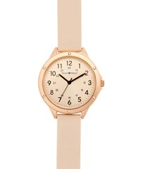 Nurse Mates Crystal Blush Women's Silicone Strap Watch