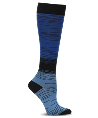 Nurse Mates Blue Gradient Active Unisex 15-20 mmHg Compression Socks