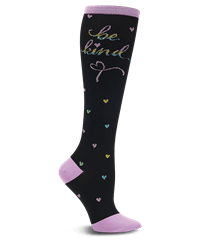 Nurse Mates Be Kind Women's 12-14 mmHg Compression Socks