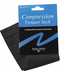 Style # LO91530: BLACKNurse Mates Women's 15-20 mmHg Compression Trouser Socks