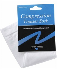 Style # LO91530: WHITENurse Mates Women's 15-20 mmHg Compression Trouser Socks