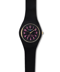 Style # LO9324UW: BLACKNurse Mates Water Resistant Uni-Watch