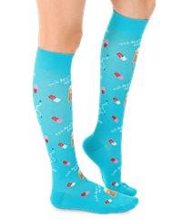 Living Royal Nurse Moderate Graduated Unisex 15-20 mmHg Compression Socks