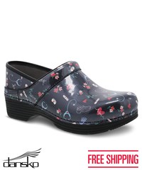 Dansko Lt Pro Hero Women's Patent Leather Nursing Clogs
