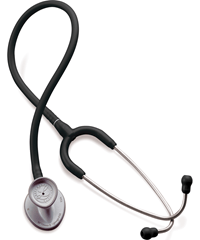Style # LTWGHT2: BLACK3M™ Littmann Lightweight II S.E. Stethoscope