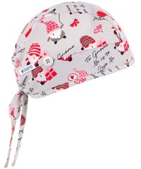 Style # MA015GMW: Maevn Gnome Matter What Unisex STRETCH Print Scrub Hat