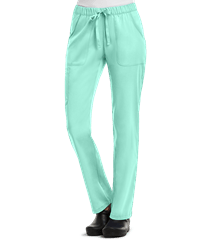 Style # MA6501: ARBLUMaevn Matrix Women's 5-Pocket STRETCH Elastic Waist Drawstring Cargo Scrub Pants