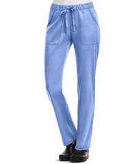 Style # MA6501: CEILMaevn Matrix Women's 5-Pocket STRETCH Elastic Waist Drawstring Cargo Scrub Pants