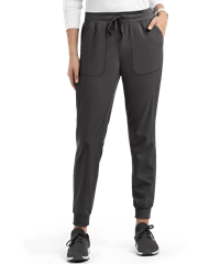Style # MA6502: PEWTEMaevn Matrix UA Exclusive Women's 5-Pocket STRETCH Jogger Scrub Pants