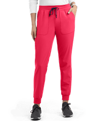 Maevn Matrix Impulse Women's 5-Pocket Jogger PETITE Scrub Pants