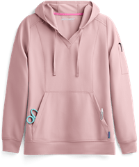 MOVEMENT by Butter-Soft Sirius Women's 3-Pocket Long Sleeve STRETCH Scrub Hoodie