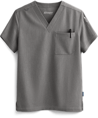 Style # MBS375: GRHEAMOVEMENT by Butter-Soft Mars Men's 2-Pocket V-Neck Scrub Top