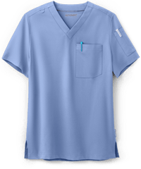 MOVEMENT by Butter-Soft Altair Men's 2-Pocket V-Neck STRETCH Scrub Top