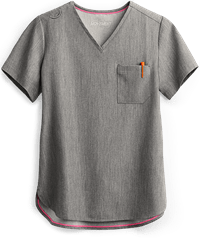 Style # MBS462: GRHEAMOVEMENT by Butter-Soft Ceti Women's 1-Pocket V-Neck Tuck-In STRETCH Scrub Top