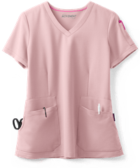 Style # MBS616: MASHAMOVEMENT by Butter-Soft Antares Women's 4-Pocket V-Neck STRETCH Scrub Top