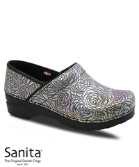 Sanita® Silver Professional Mittersill Women's Slip On Nursing Clogs