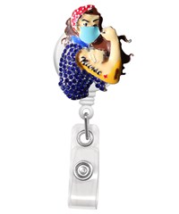 Outside the Box Rosie Sparkle & Shine Retractable ID Badge Holder