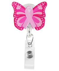 Outside the Box Butterfly Strength Acrylic ID Badge Holder 